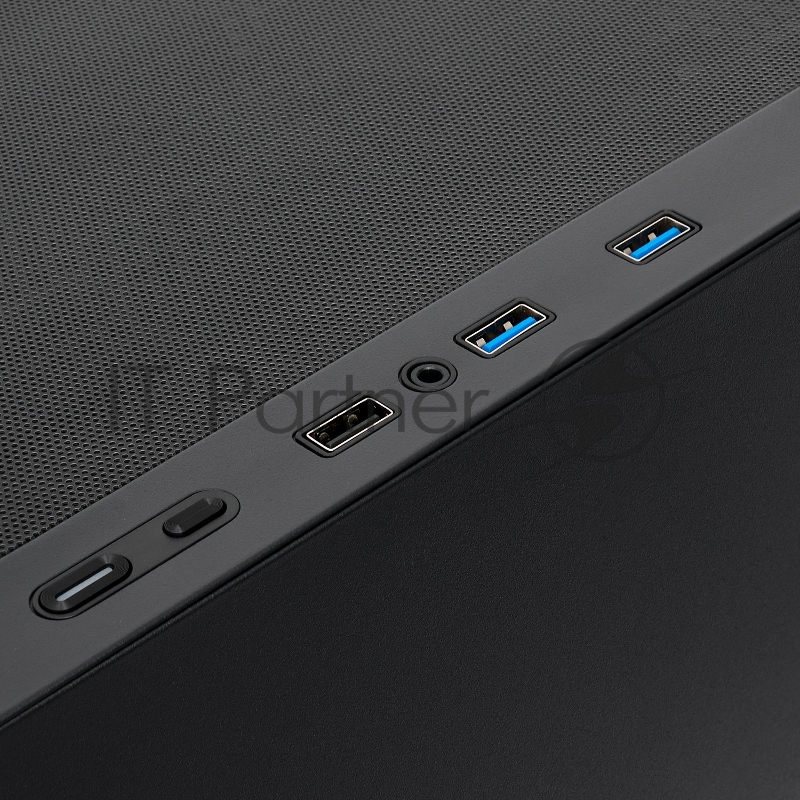 Корпус без блока питания/ HSPD M521, Mesh Mid Tower, Black, slide TG, 0.45 SPCC, 4x120mm ARGB ATX, mATX, mITX 160/330/184mm 2x2.5, -, 7xPCI 2xUSB-A 3.0, 1xUSB-A 1.0 390x200x449mm