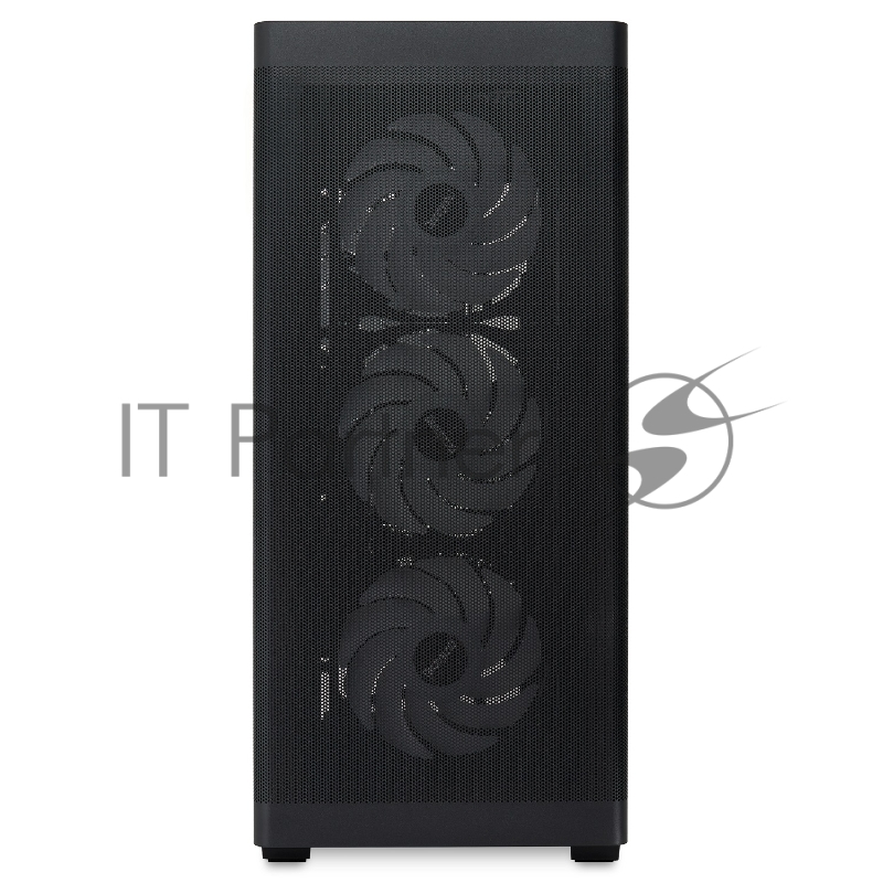 Корпус без блока питания/ HSPD M520, Mesh Mid Tower, Black, slide TG, 0.45 SPCC, 4x120mm ARGB ATX, mATX, mITX 160/330/184mm 2x2.5, -, 7xPCI 2xUSB-A 3.0, 1xUSB-A 1.0 390x200x449mm