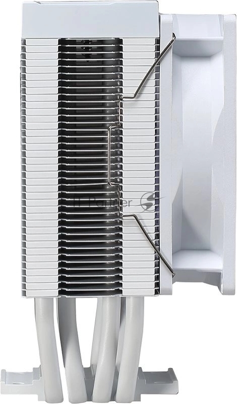 Устройство охлаждения(кулер) Formula Ice Burg ARPW 4P ARGB Soc-AM5/AM4/1151/1200/1700 белый 4-pin 17-34dB Al+Cu 170W Ret