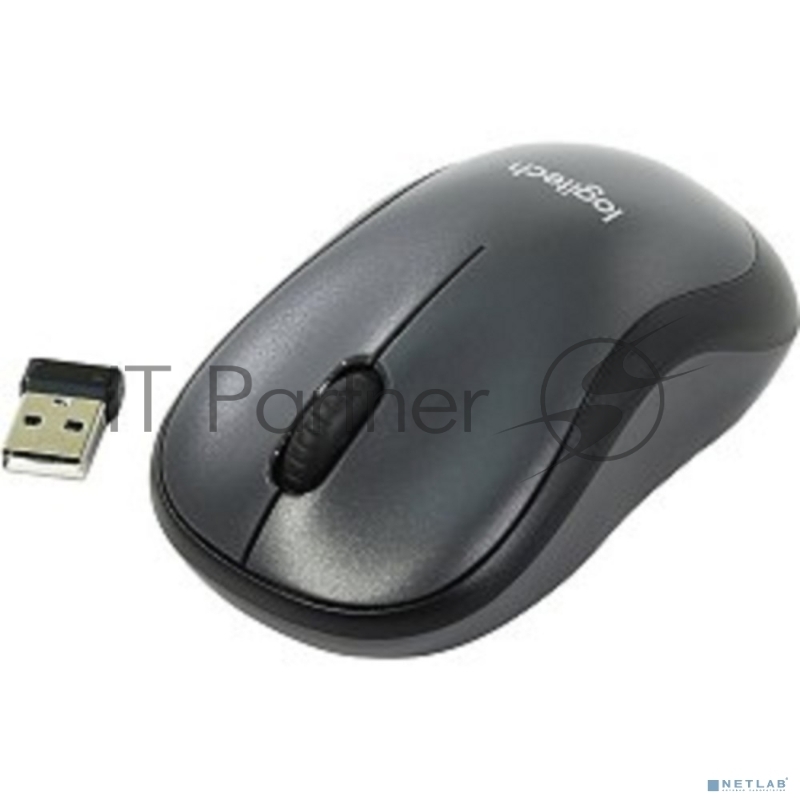 Мышь беспроводная Logitech M220 SILENT черный, 1000 dpi, радиоканал, USB, кнопки - 3