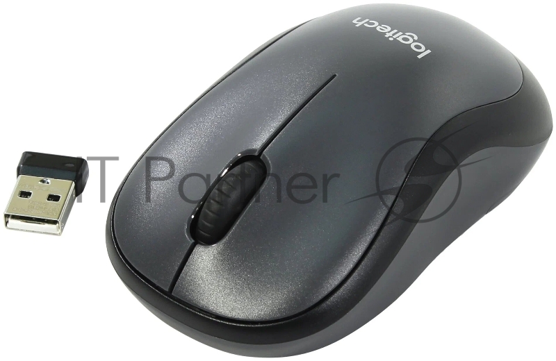 Мышь беспроводная Logitech M220 SILENT черный, 1000 dpi, радиоканал, USB, кнопки - 3