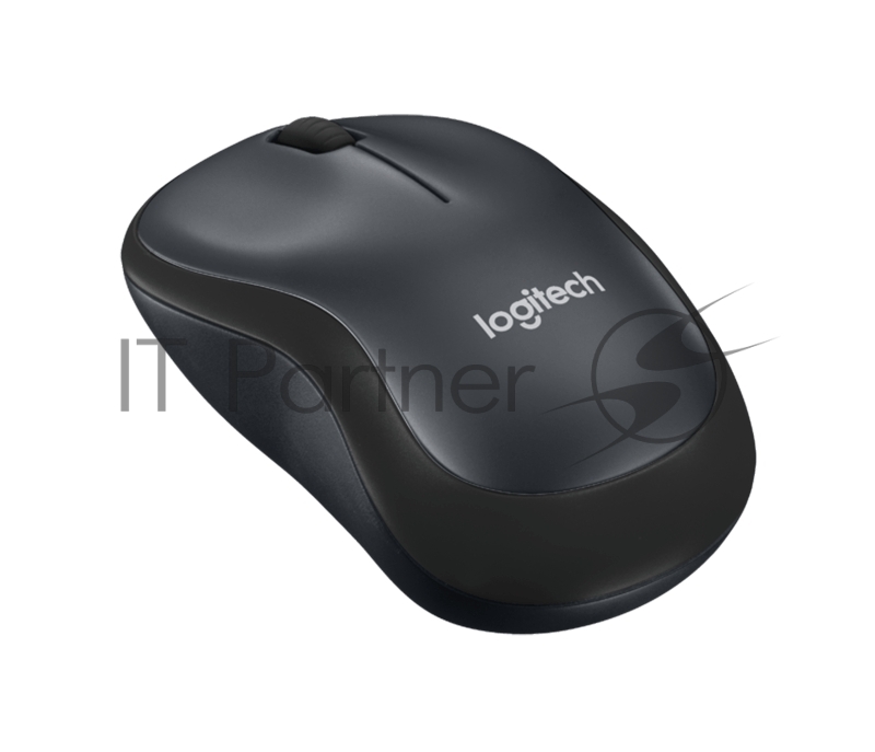 Мышь беспроводная Logitech M220 SILENT черный, 1000 dpi, радиоканал, USB, кнопки - 3
