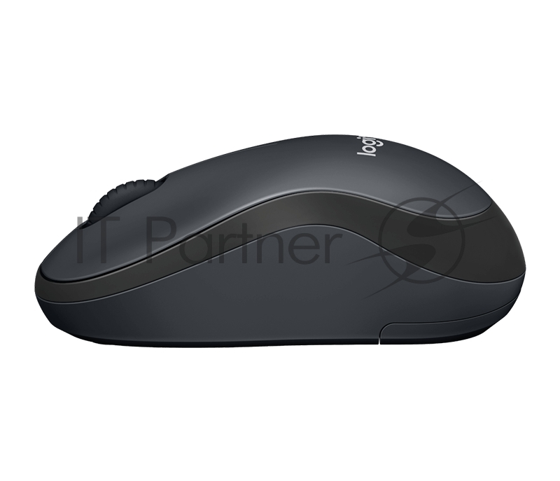 Мышь беспроводная Logitech M220 SILENT черный, 1000 dpi, радиоканал, USB, кнопки - 3