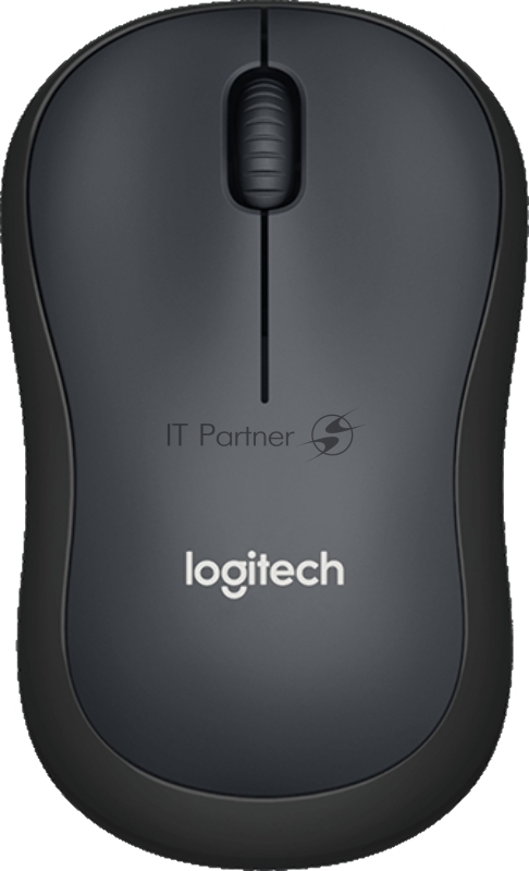 Мышь беспроводная Logitech M220 SILENT черный, 1000 dpi, радиоканал, USB, кнопки - 3