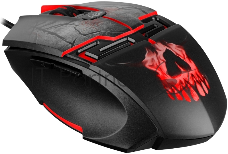 Игровая мышь SVEN RX-G805 (5+1кл. 500-8000 DPI, ПО, принт, подсветка, игров. упак)