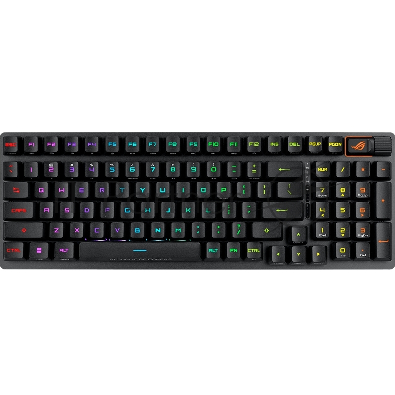 Клавиатура ASUS X901 STRIX SCOPE II 96 WL/NXSW/RU/ABS (RUS)/ ASUS X901 STRIX SCOPE II 96 WL/NXSW/RU/ABS (RUS)