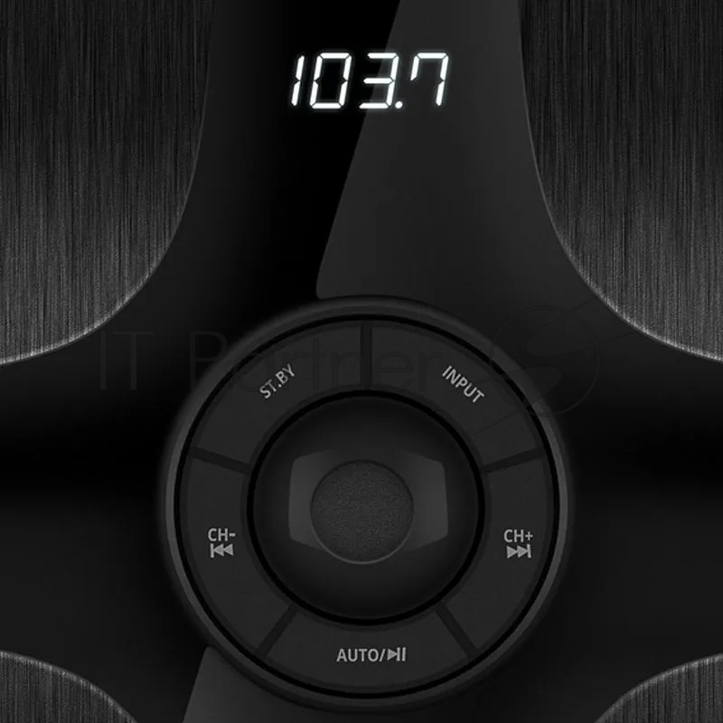 Колонки SVEN MS-315 2.1 чёрные (2x13W + 20W, Bluetooth, ПДУ, USB flash, LED-дисплей, FM-радио)