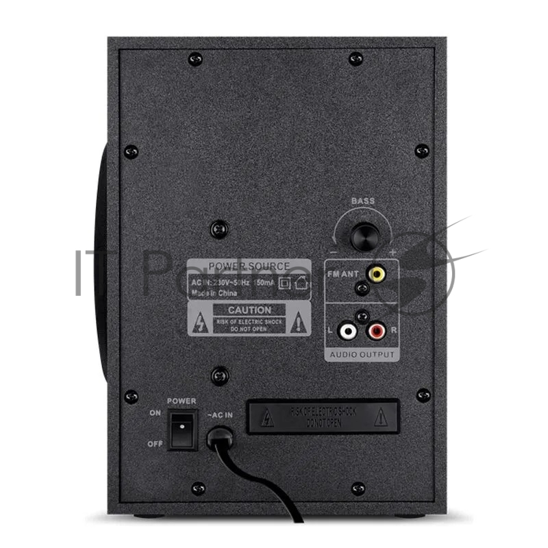 Колонки SVEN MS-315 2.1 чёрные (2x13W + 20W, Bluetooth, ПДУ, USB flash, LED-дисплей, FM-радио)