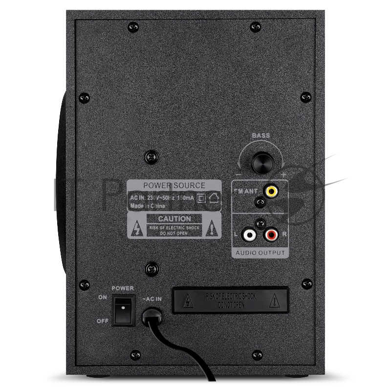 Колонки SVEN MS-315 2.1 чёрные (2x13W + 20W, Bluetooth, ПДУ, USB flash, LED-дисплей, FM-радио)