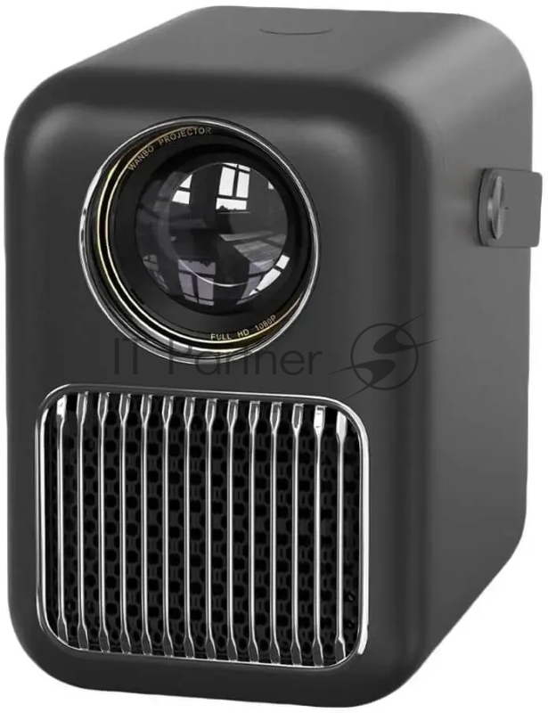 Проектор Wanbo Projector T6R Max black (LCD, 1920x1080, 650Lm, 3000:1, Smart TV, HDMI, 2xUSB, Wi-Fi, BT) (6970885350238)