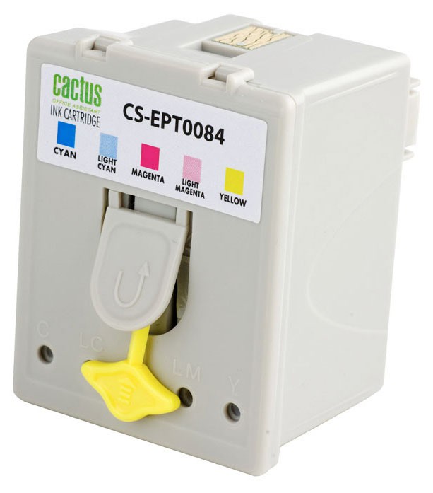 Картридж струйный Cactus CS-EPT0084 многоцветный для Epson Stylus Photo 785/790/870/875/890/895/915