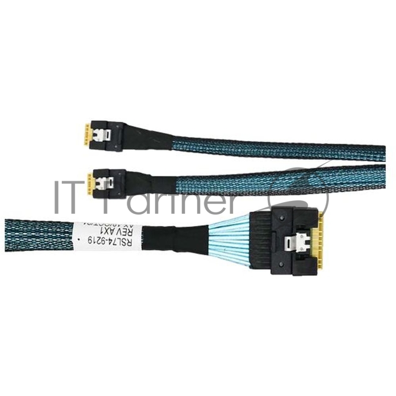 Кабель/ SFF-8654 8i/SFF-8654 4i*2-0.8M