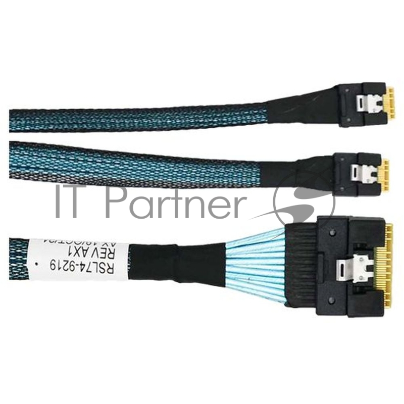 Кабель/ SFF-8654 8i/SFF-8654 4i*2-0.8M