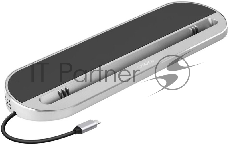 Концентратор USB-C FALCON BLACK TC-00257 ROMBICA