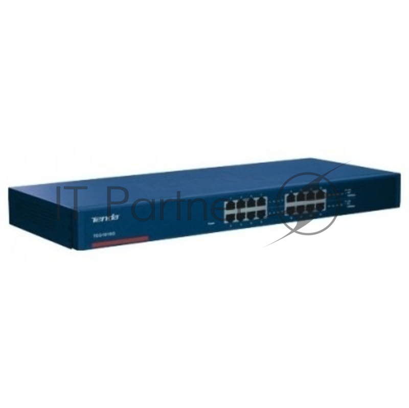 Сетевое оборудование TENDA TEG1016G Коммутатор 16-Port 10/100/1000 Gigabit Switch 19