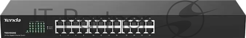 Сетевое оборудование TENDA TEG1024G Коммутатор 24-Port 10/100/1000 Gigabit Switch