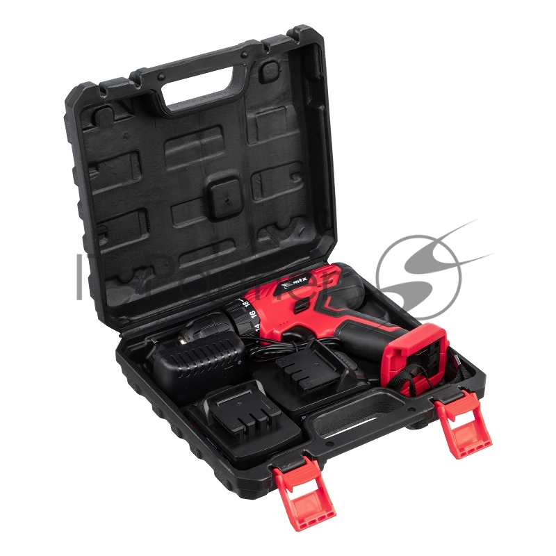 Дрель-шуруповерт аккумуляторная MCDL-12-02, Li-Ion, 12 В, 2 акк. MTX