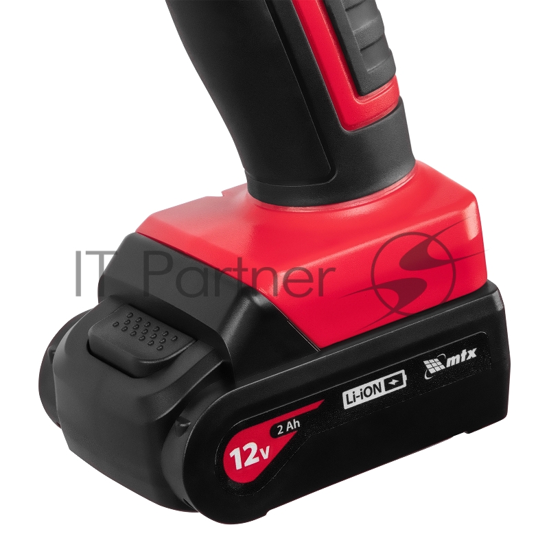 Дрель-шуруповерт аккумуляторная MCDL-12-02, Li-Ion, 12 В, 2 акк. MTX