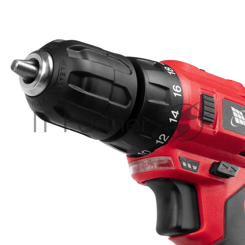 Дрель-шуруповерт аккумуляторная MCDL-12-02P, Li-Ion, 12 В, 2 акк. MTX