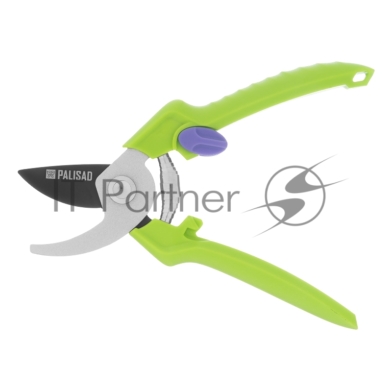 Секатор прямого реза, 190 мм, пластиковые рукоятки Palisad