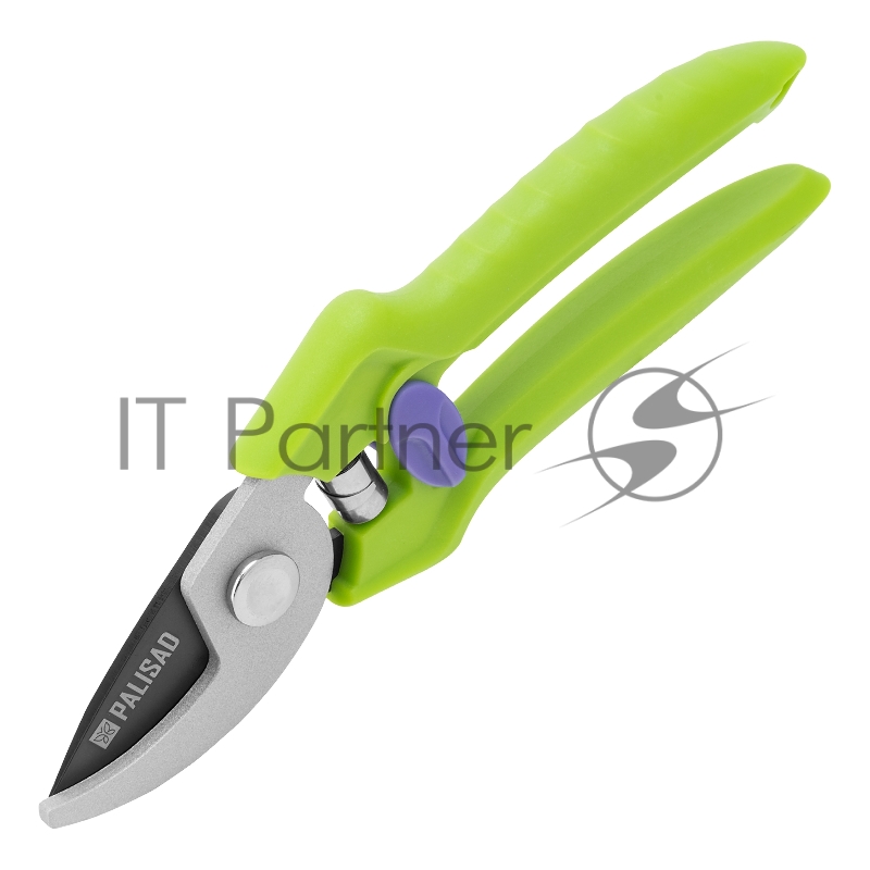 Секатор прямого реза, 190 мм, пластиковые рукоятки Palisad