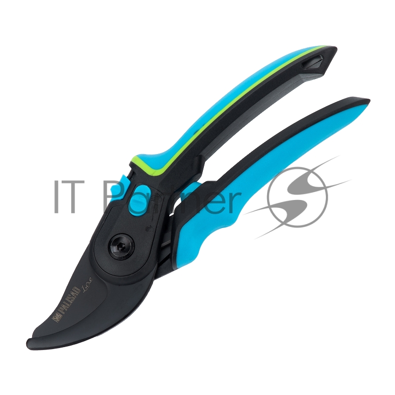 Секатор прямого реза, 225 мм, регулировка захвата, трехкомпонентные рукоятки, LUXE Palisad