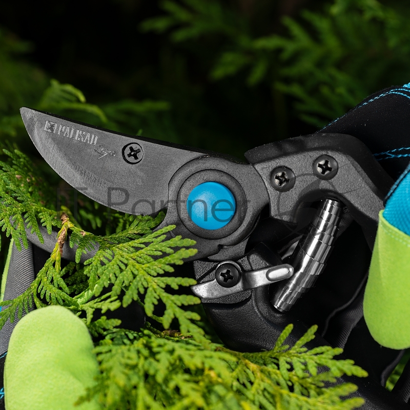 Секатор прямого реза, 230 мм, алюминиевые рукоятки, LUXE Palisad