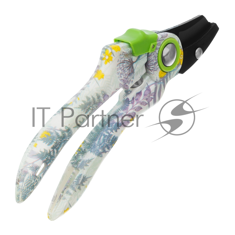 Секатор с наковальней, 210 мм, пластиковые рукоятки Palisad