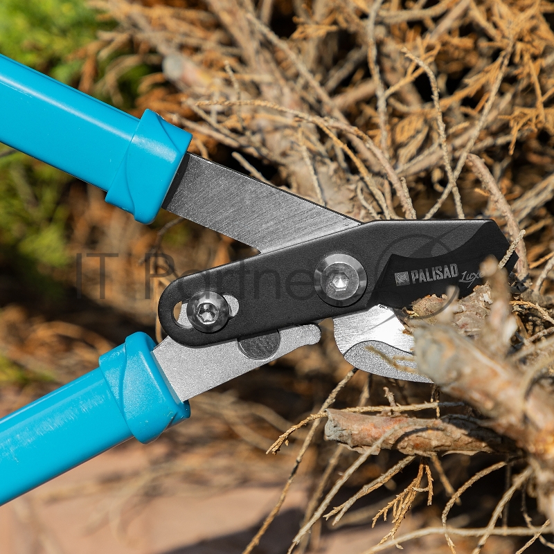 Сучкорез прямого реза, 610 мм, двухрычажный механизм, двухкомпонентные рукоятки, LUXE Palisad