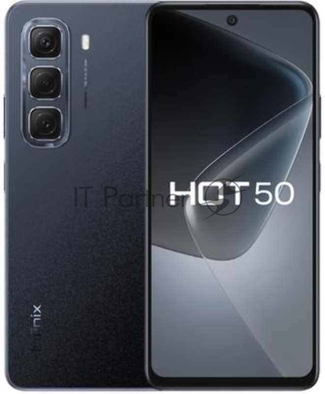 Смартфон Infinix HOT 50 6/256GB Sleek Black