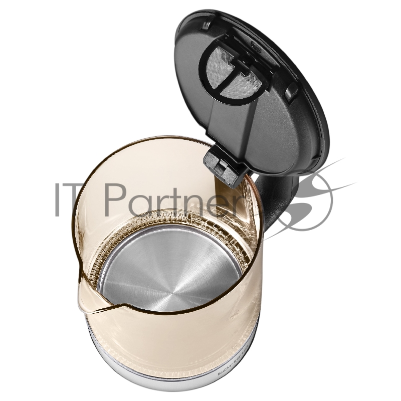 Электрический чайник KORTING/ Электрический чайник KORTING, объем 1.7 л, материал: стекло, механическое управление, фильтр от накипи, 5 температурных режимов, автоотключение, поддержание температуры