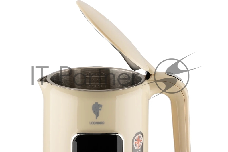 Чайник электрический LEONORD LE-1533 1,7л, двойной корпус, бежевый