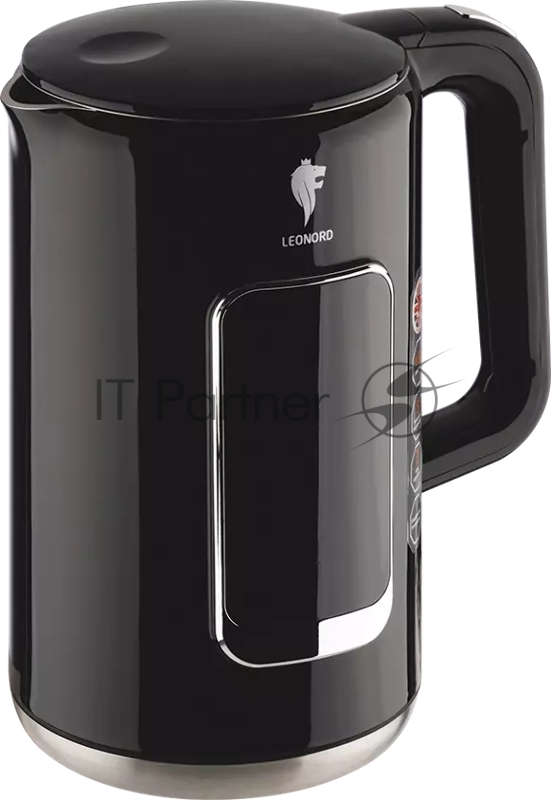 Чайник электрический LEONORD LE-1533 1,7л, двойной корпус, черный