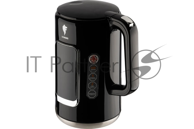 Чайник электрический LEONORD LE-1533 1,7л, двойной корпус, черный