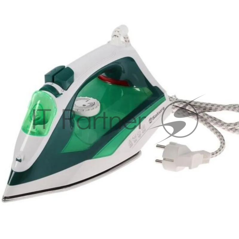 Утюг SAKURA SA-3052SGR 2400 Вт стальная подошва