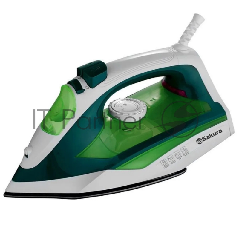 Утюг SAKURA SA-3052SGR 2400 Вт стальная подошва