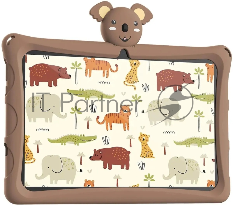 Планшет Digma Kids A10 SC9863A (1.6) 8C RAM2Gb ROM32Gb 10.1 IPS 1280x800 4G 1Sim Android 11.0 Go коричневый 2Mpix 0.3Mpix BT WiFi microSD 128Gb 5000mAh