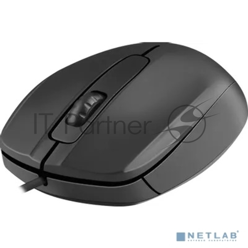 Мышь проводная Defender Alpha MB-507 черный, 1000 dpi, USB, кнопки - 3