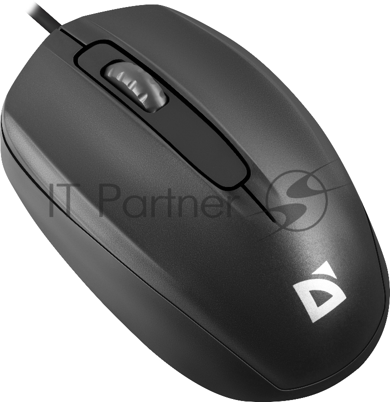 Defender Проводная оптическая мышь Alpha MB-507 черн,3D,бесшумная,1,8м
