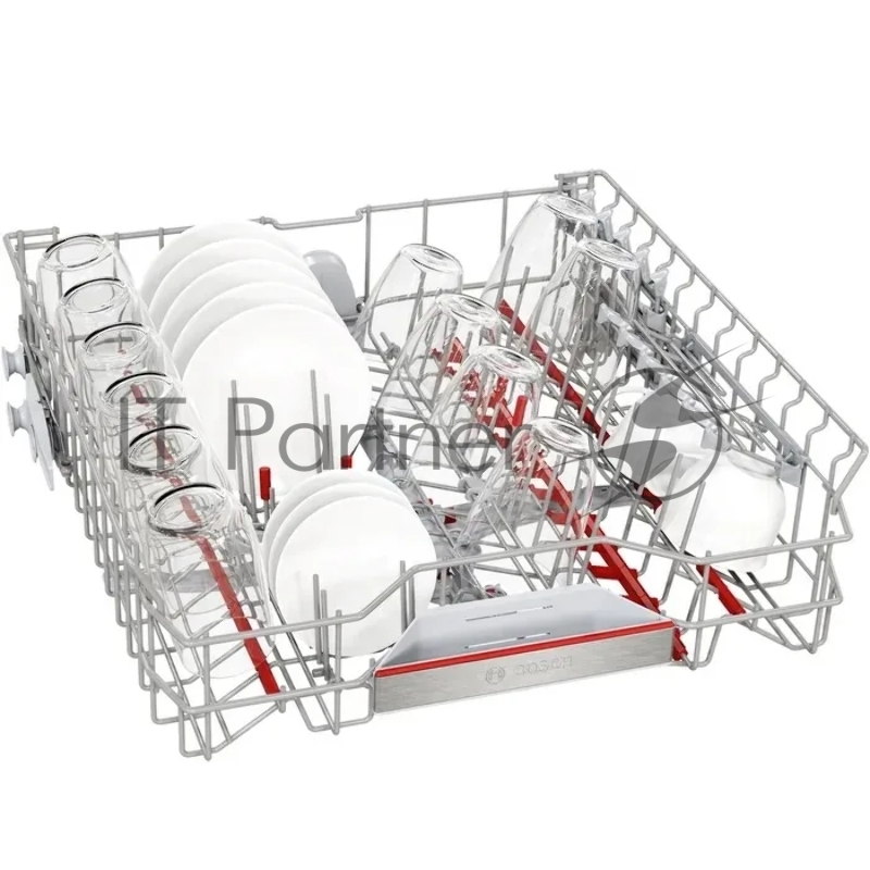 Отдельностоящая посудомоечная машина Bosch, 60 см, 13 комплектов, 8 программ, активная сушка с теплообменником, сенсорное управление, дисплей, отсрочка старта, половинная загрузка, уровень шума 40 дБ, энергоэффективность А++, цвет серебряный
