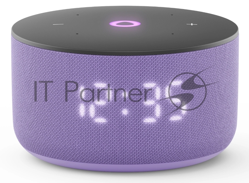 Умная колонка Yandex Станция Мини 3 Алиса лиловый 12W 1.0 BT/Wi-Fi (YNDX-00027LIL)