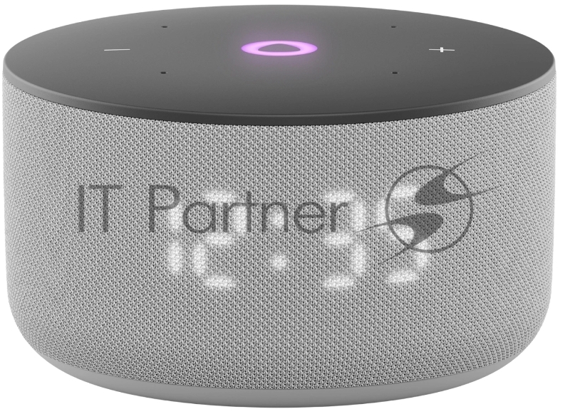 Умная колонка Yandex Станция Мини 3 Алиса серый 12W 1.0 BT/Wi-Fi (YNDX-00027GRY)