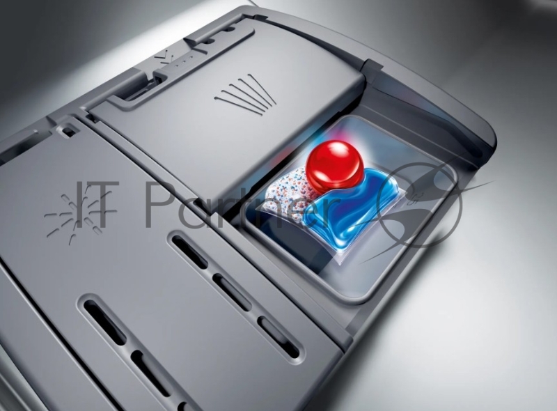 Встраиваемая посудомоечная машина Siemens/ загрузка на 13 комплектов посуды, электронное управление, 6 программ, 59.8x55x87.5 см, нержавеющая сталь цвет, сушка: с теплообменником, индикация на полу: луч