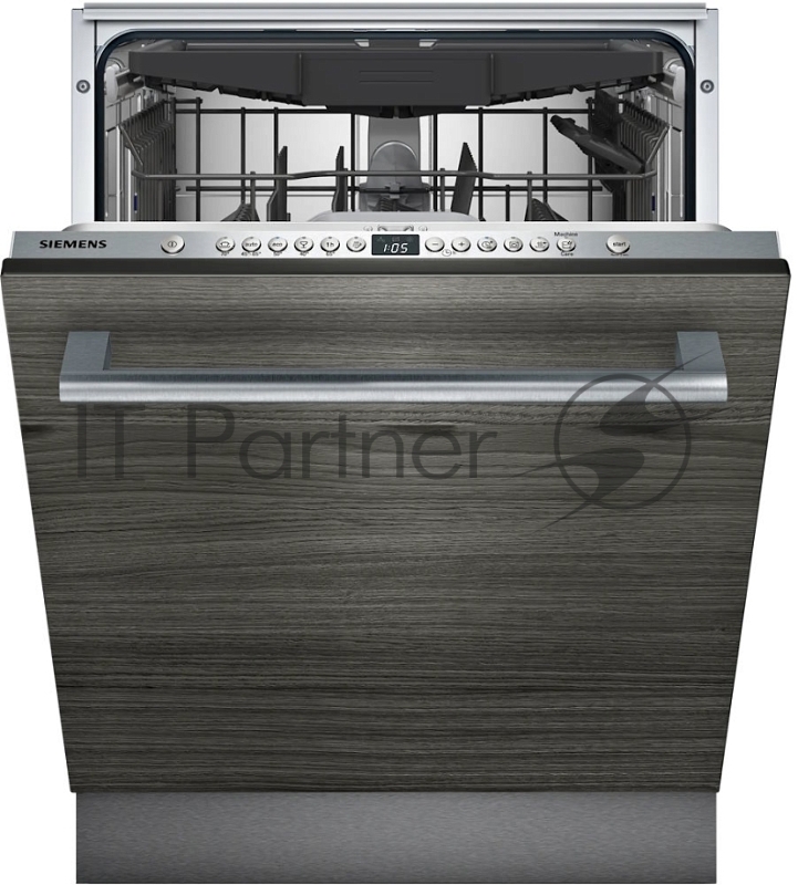 Встраиваемая посудомоечная машина Siemens/ загрузка на 13 комплектов посуды, электронное управление, 6 программ, 59.8x55x87.5 см, нержавеющая сталь цвет, сушка: с теплообменником, индикация на полу: луч