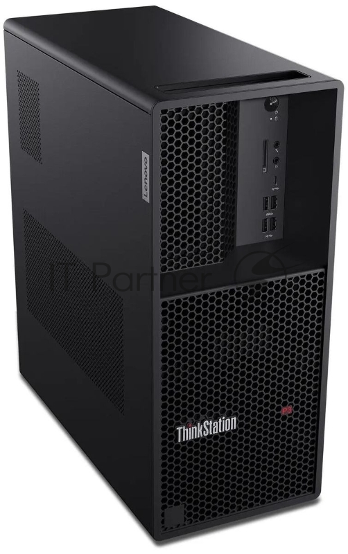 Рабочая станция Lenovo ThinkStation P3t, Intel Core i9 13900K, DDR5 32ГБ, 1ТБ(SSD), Intel UHD Graphics 770, CR, Windows 11 Professional, черный