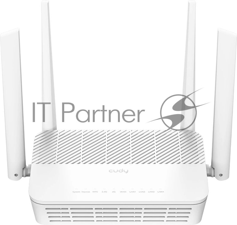 Роутер беспроводной Cudy WR3000H AX3000 100/1000/2500BASE-T