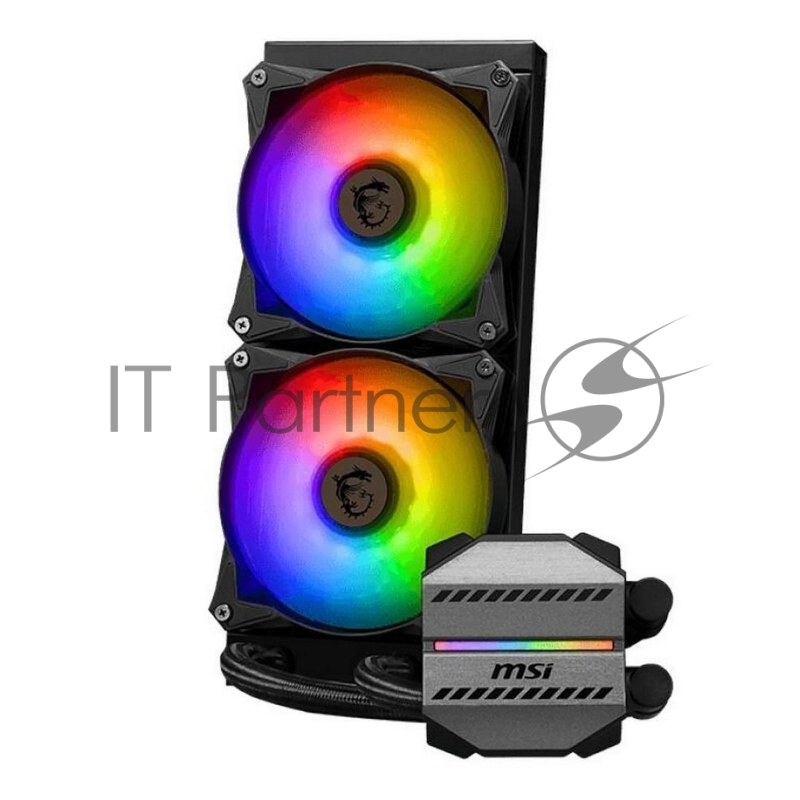 Жидкостная система охлаждения MSI MAG CORELIQUID M240 2x ARGB Fan