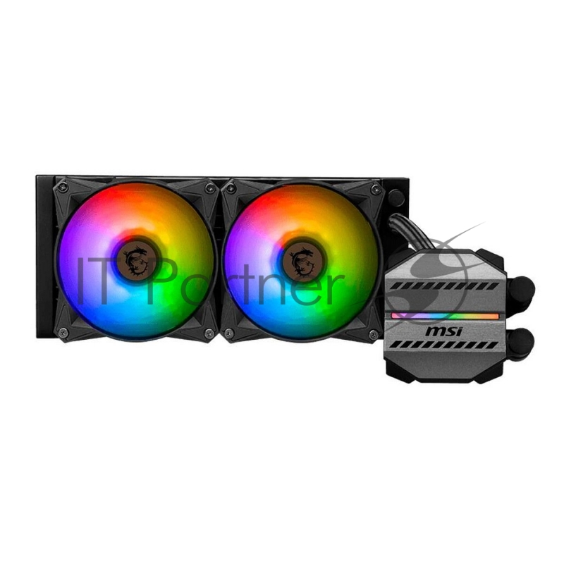 Жидкостная система охлаждения MSI MAG CORELIQUID M240 2x ARGB Fan