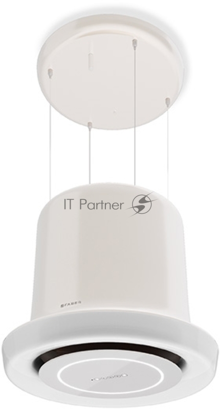 Островная вытяжка Faber GLOW PLUS WH