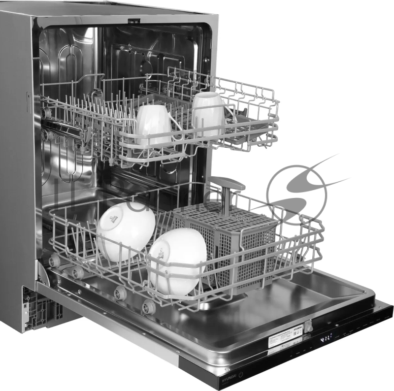 Посудомоечная машина встраив. Hyundai HBD 645 2100Вт полноразмерная нержавеющая сталь инвертер